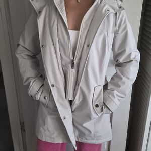 Women's Stylish Gray Utility Jacket